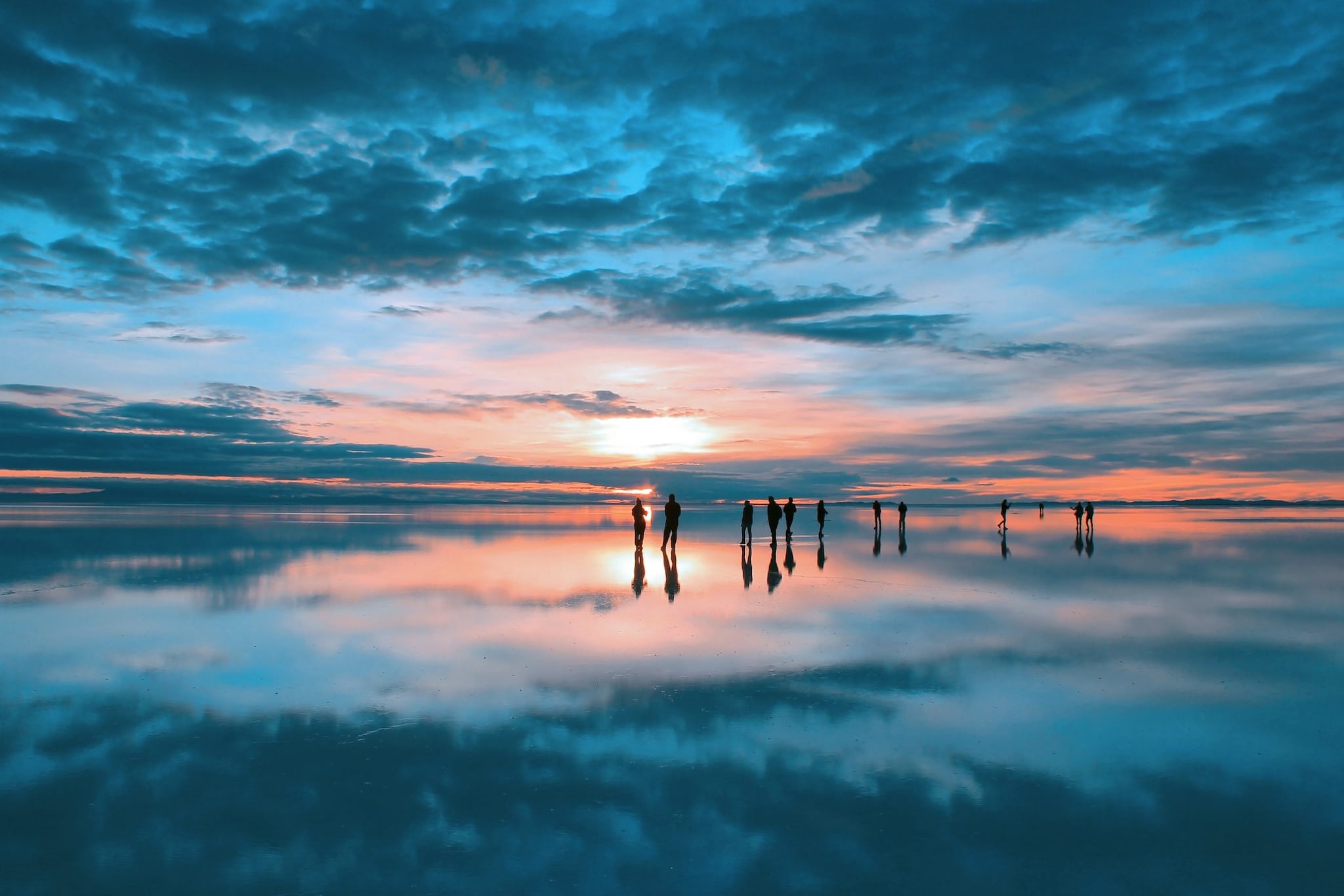 Salar de Uyuni, effetto specchio