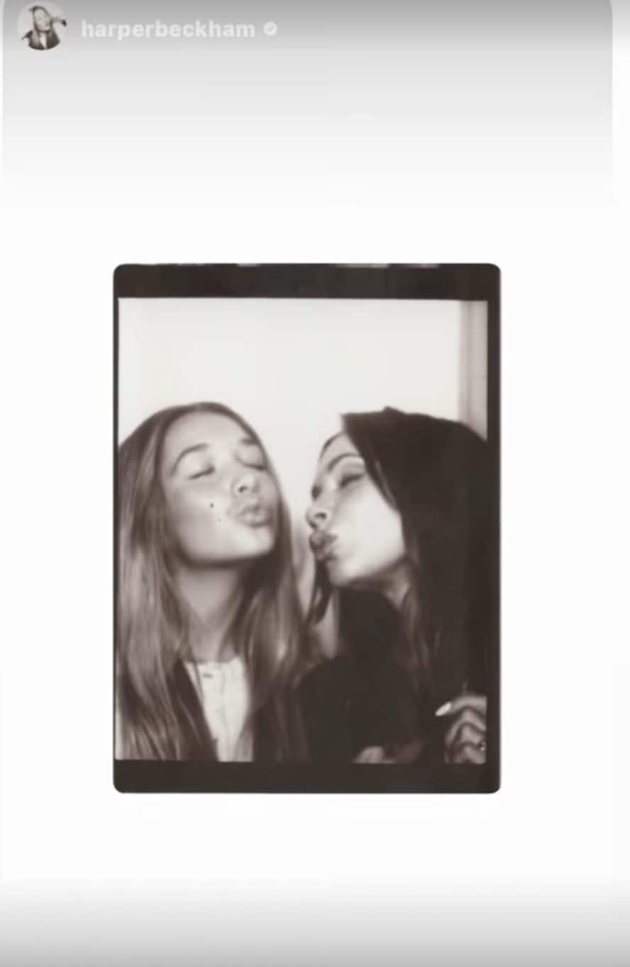 Il primo post di Harper Beckham