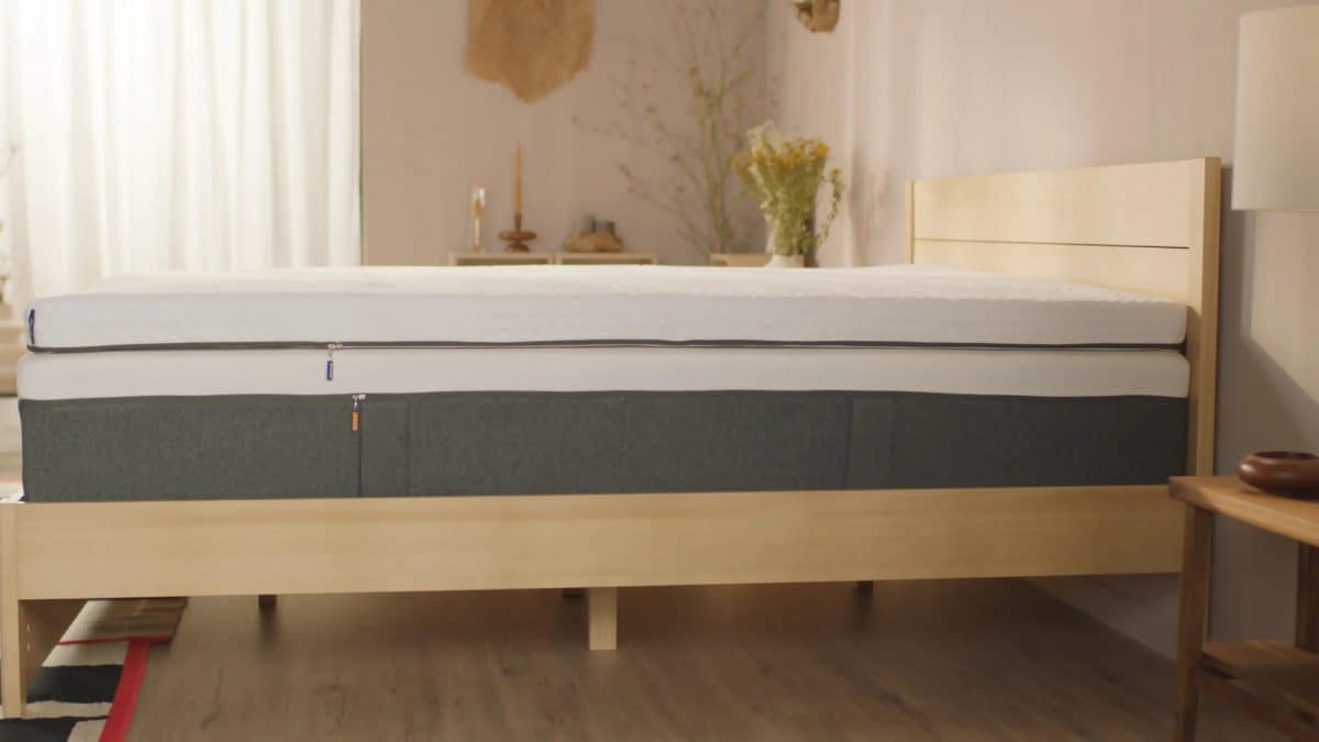Topper per materasso Emma Premium sovrapposto al letto