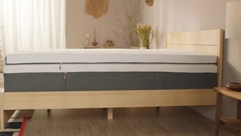 Topper per materasso Emma Premium sovrapposto al letto