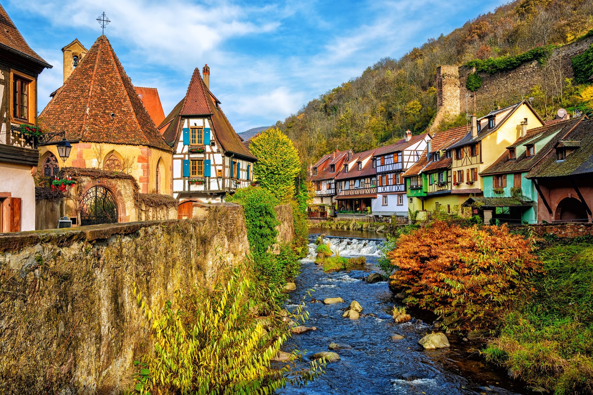 Kaysersberg in Alsazia