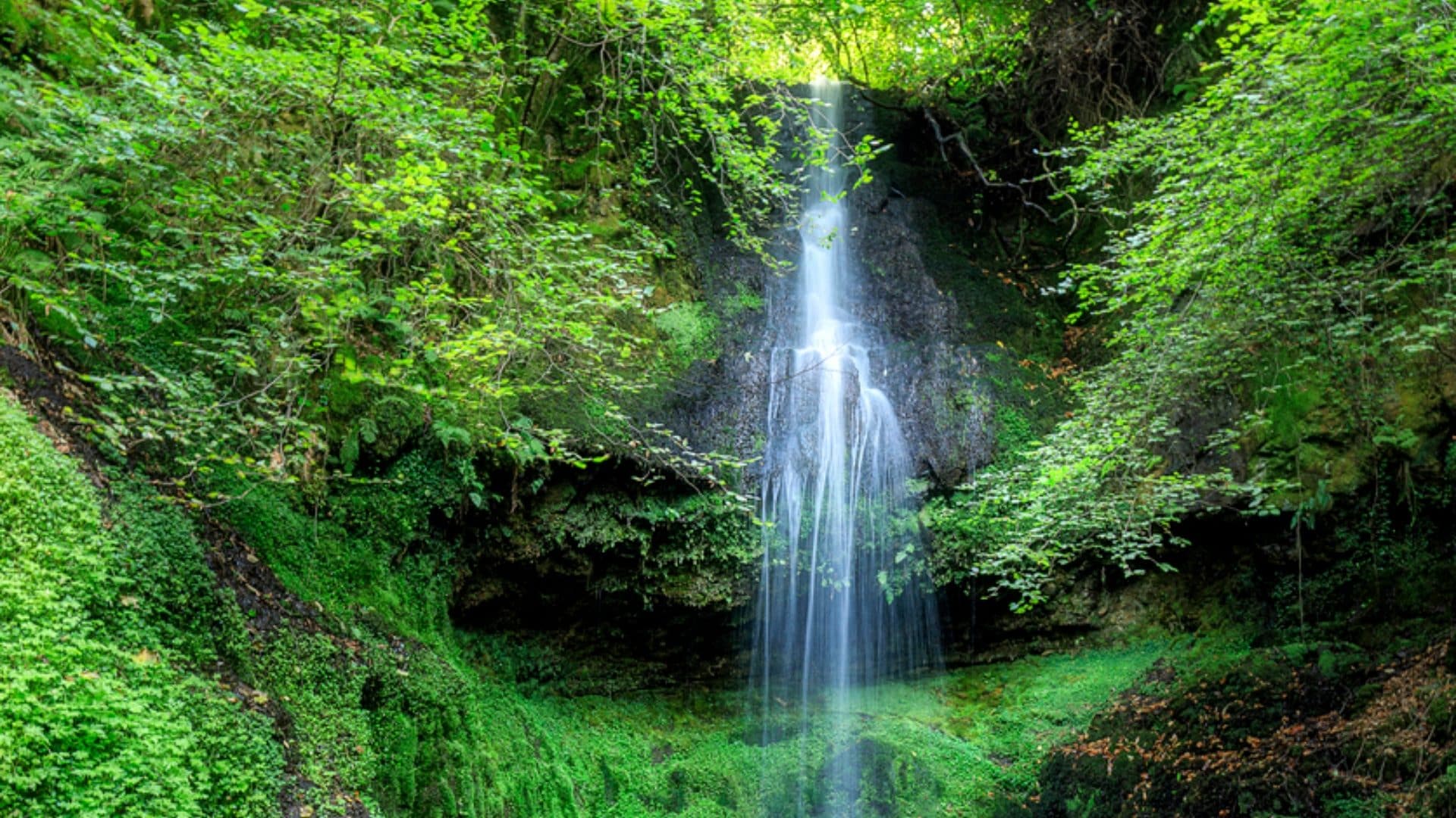 Dove si trova la cascata “magica" da visitare in autunno