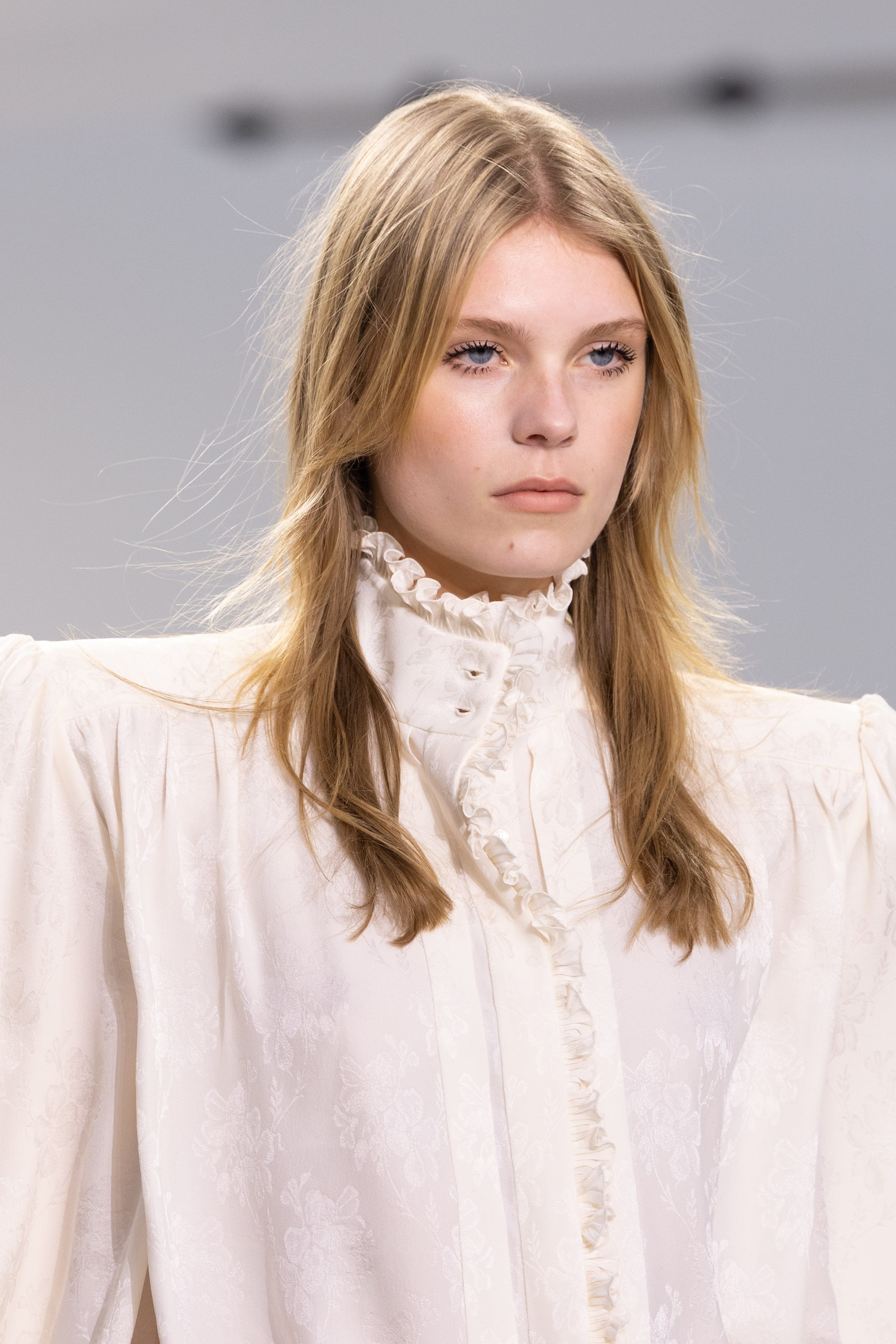 Base vio opaca sulla passerella Autunno/Inverno di Chloé