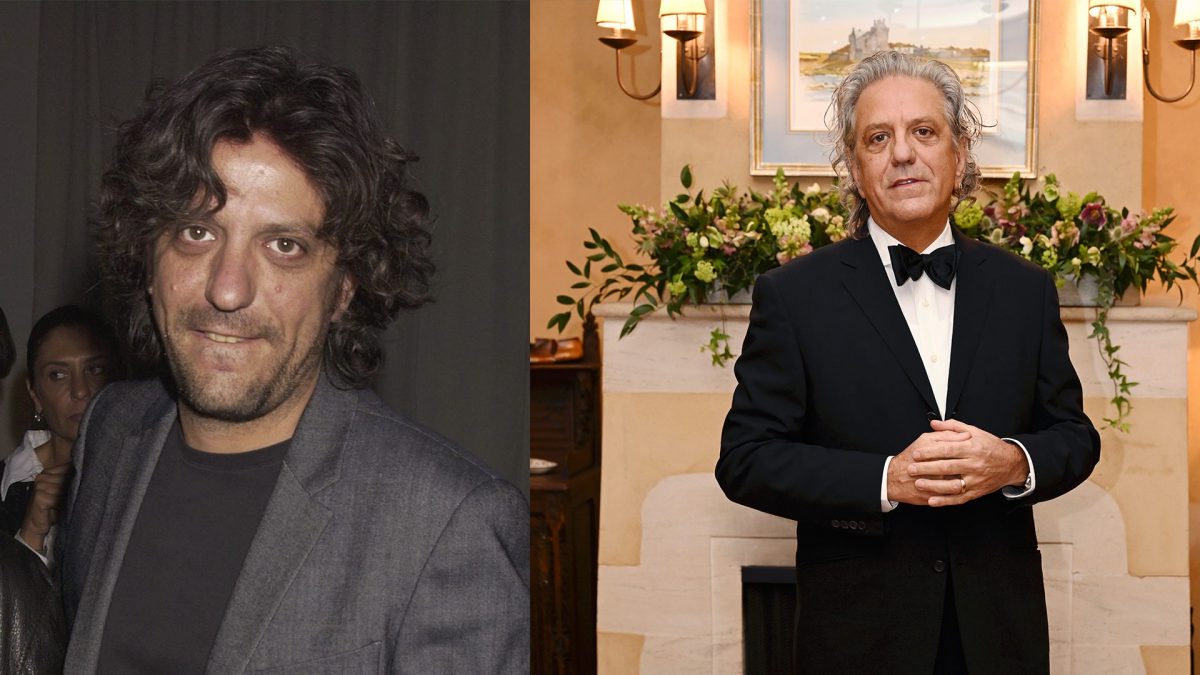 Giorgio Locatelli nel 2003 e nel 2025