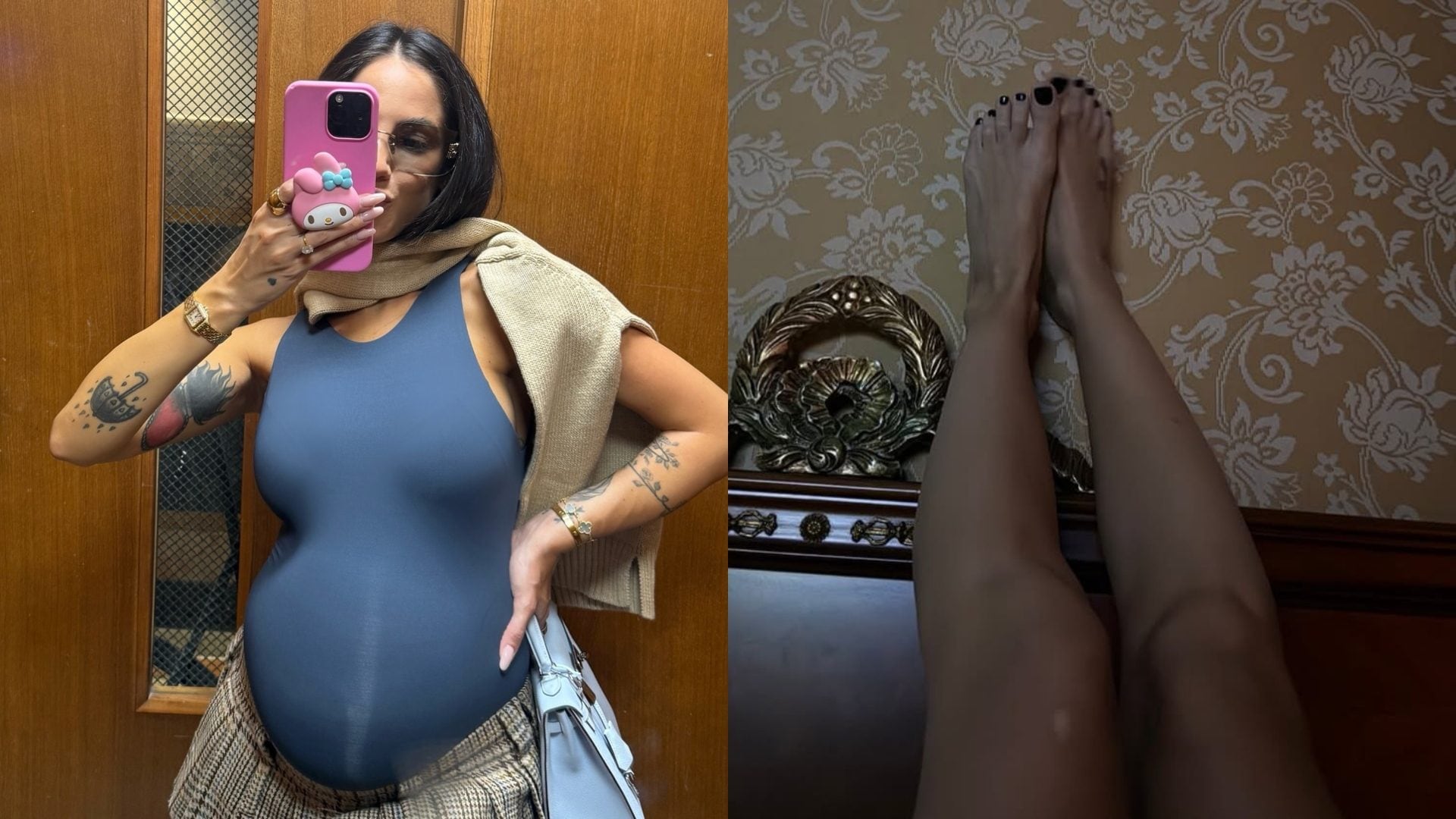 Perché tenere le gambe alte appoggiate al muro (come ha fatto Giulia De Lellis) fa bene in gravidanza