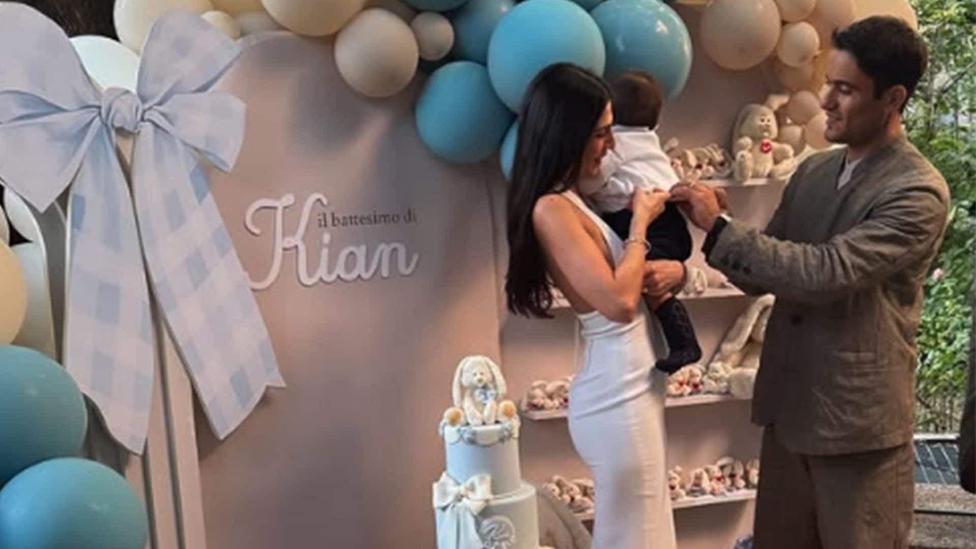 Giulia Salemi festeggia il Battesimo di Kian tra peluche e palloncini: qual è la bomboniera