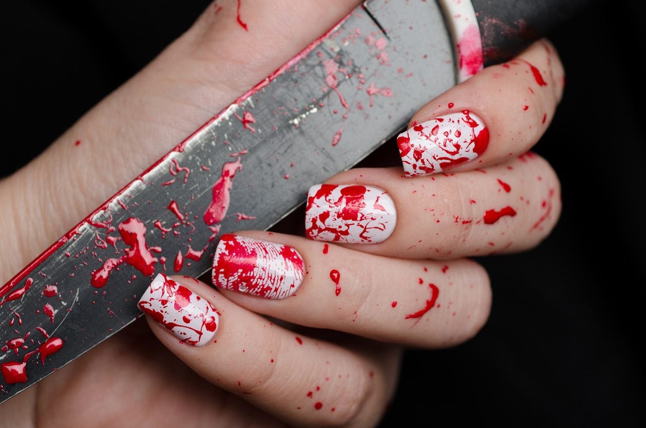 Effetto goccia di sangue