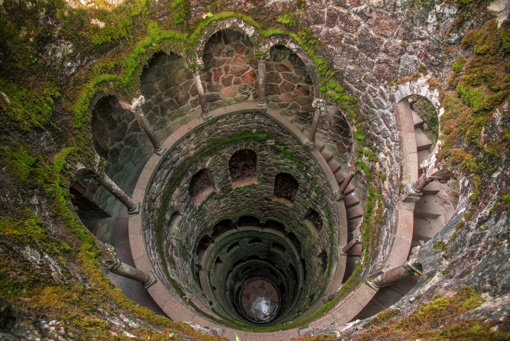 Il pozzo a spirale