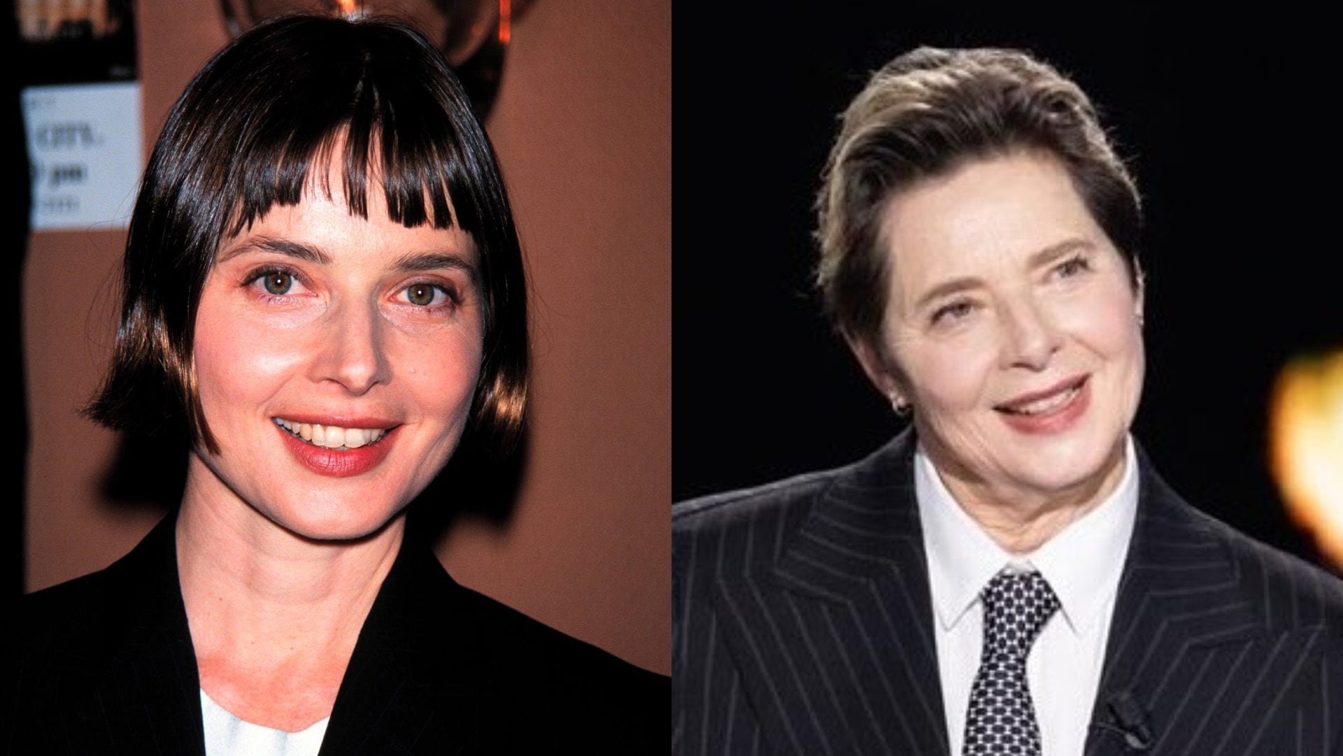 Isabella Rossellini da giovane, le foto ieri e oggi: com’è cambiata l’attrice “figlia d’arte” ospite a Belve