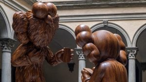 L'Annunciazione con lo smartphone, Kaws spiega la provocazione