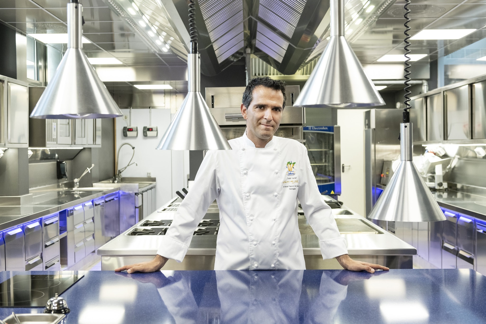Lo Chef nella sua cucina