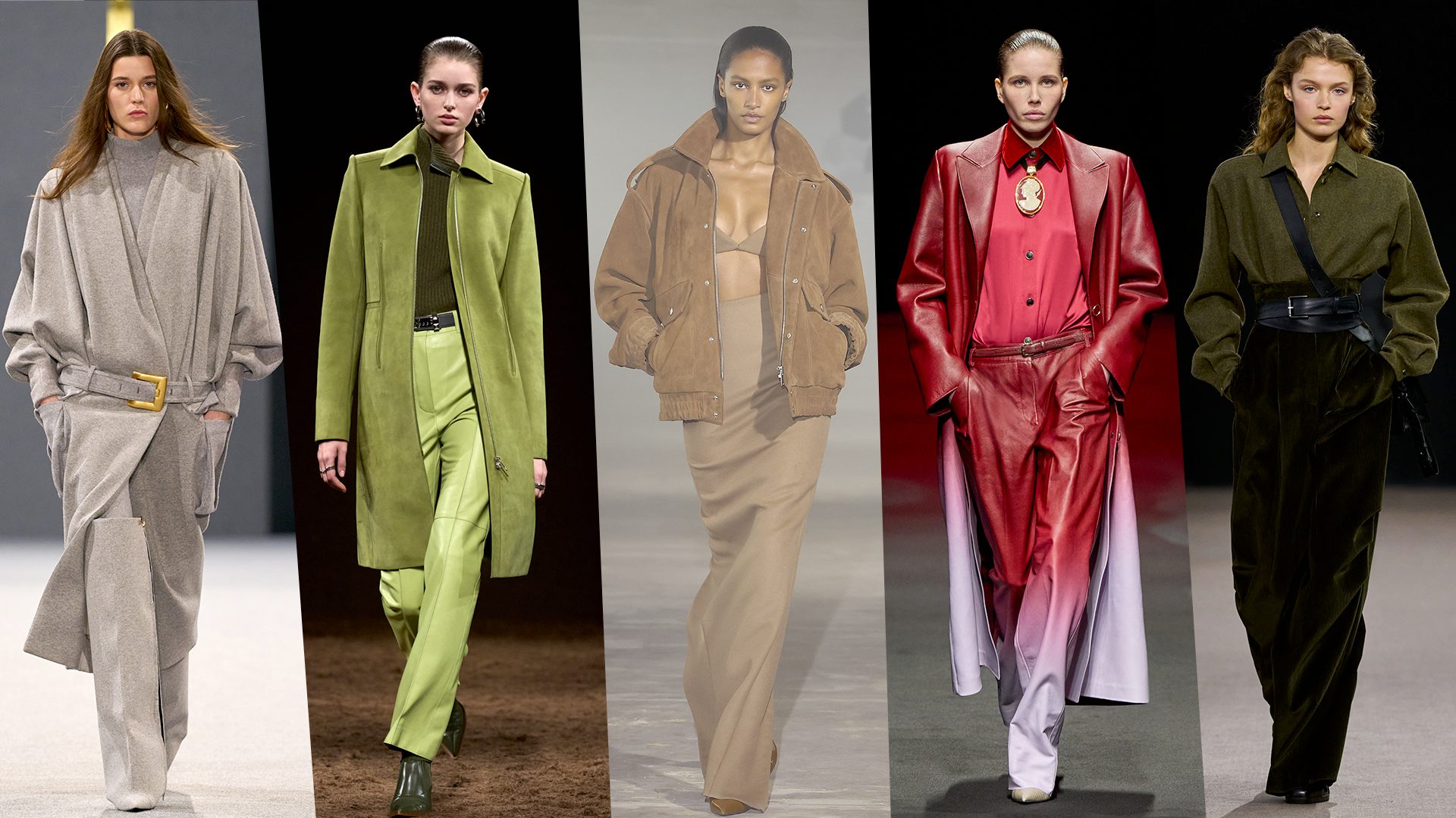 Cos'è il layering di colore, la tendenza dell'autunno 2025 con tonalità stratificate nel look