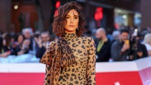 Perché Caterina Balivo ha indossato una tutina leopardata sul red carpet del Roma Film Festival 2025