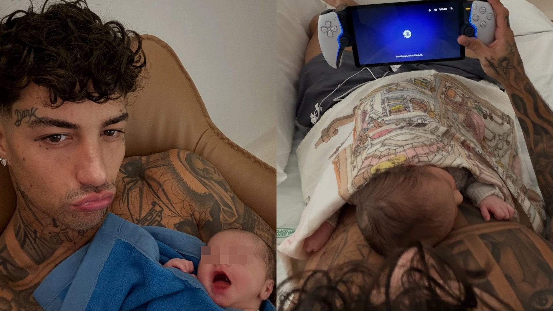 Perché Tony Effe tiene tra le braccia Priscilla a petto nudo: cos'è e a cosa serve lo "skin to skin"