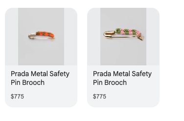 La spilla di Prada non è più in vendita sul sito ufficiale