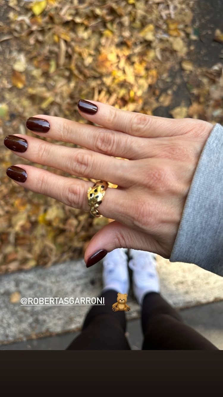 Ilary Blasi con l’anello Cartier