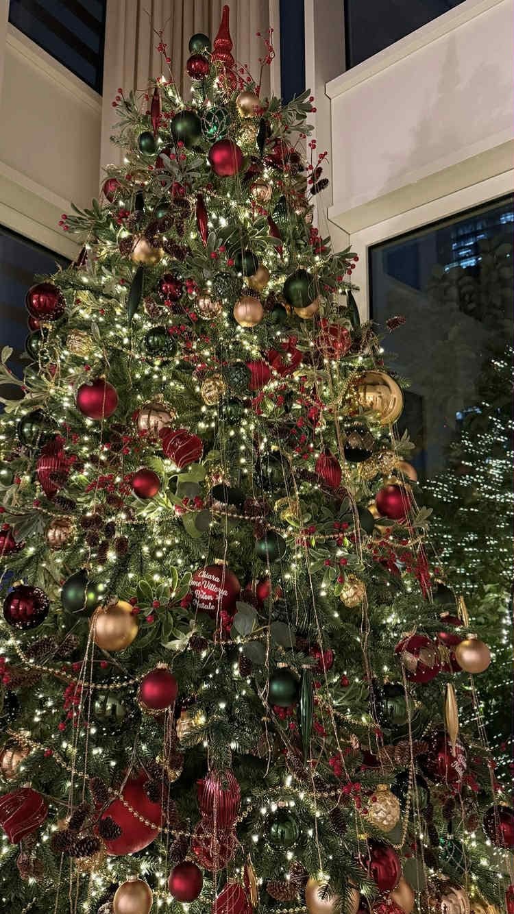 L’albero di Natale di Chiara Ferragni