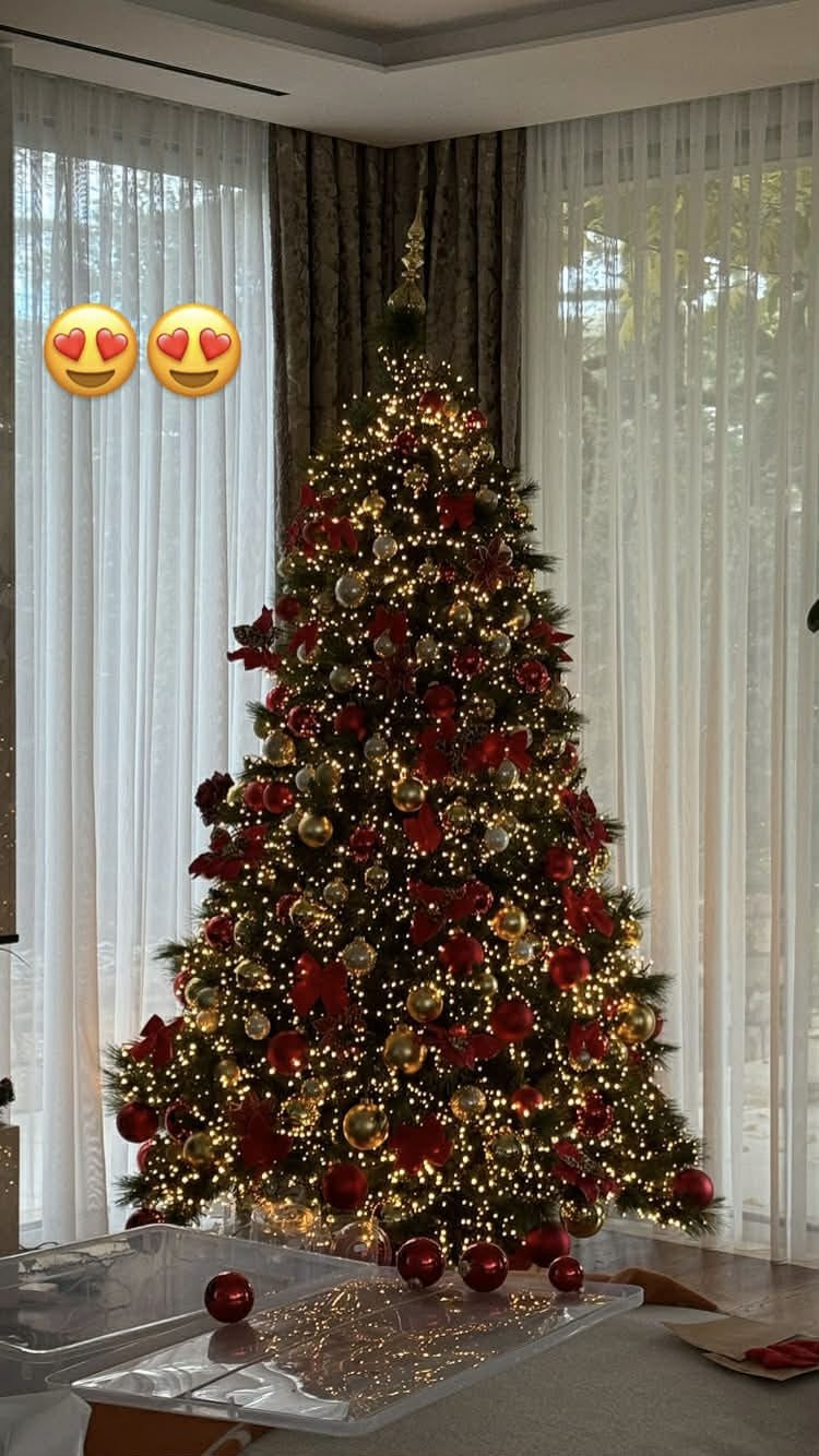 L’albero di Natale di Elettra Lamborghini