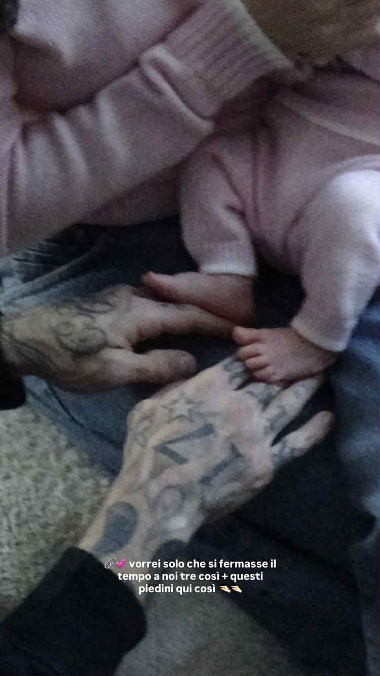 La dolce foto con Priscilla