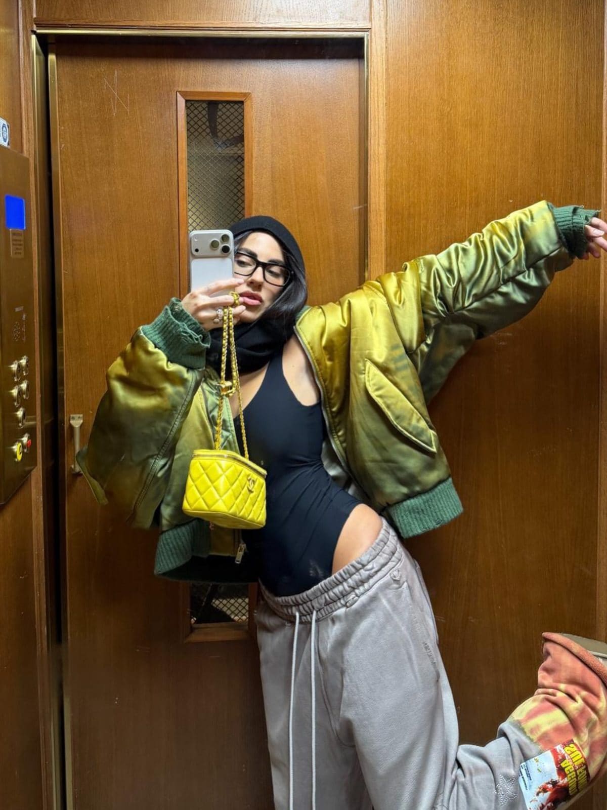 Giulia De Lellis in tuta