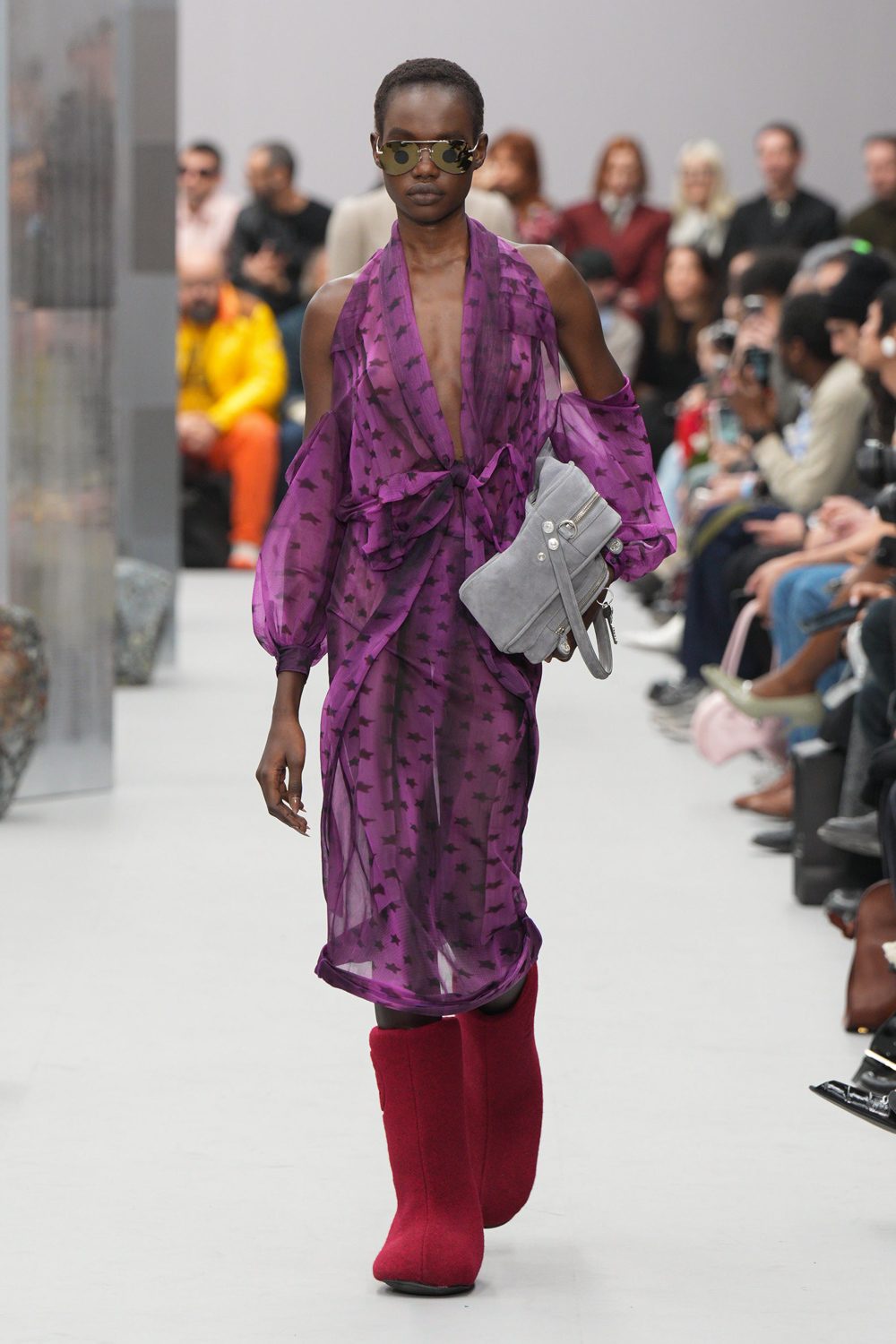 Abito viola Acne Studios