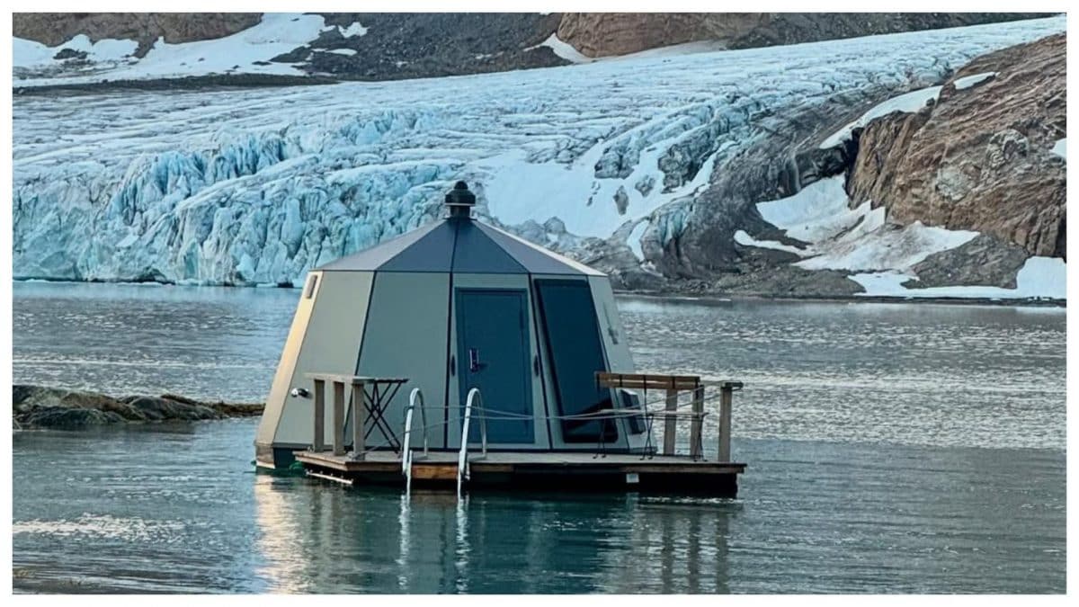 Il Floating Glacier Hut, Groenlandia