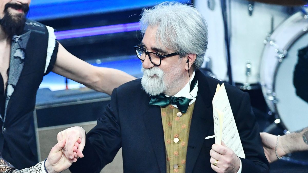 Peppe Vessicchio a Sanremo 2022