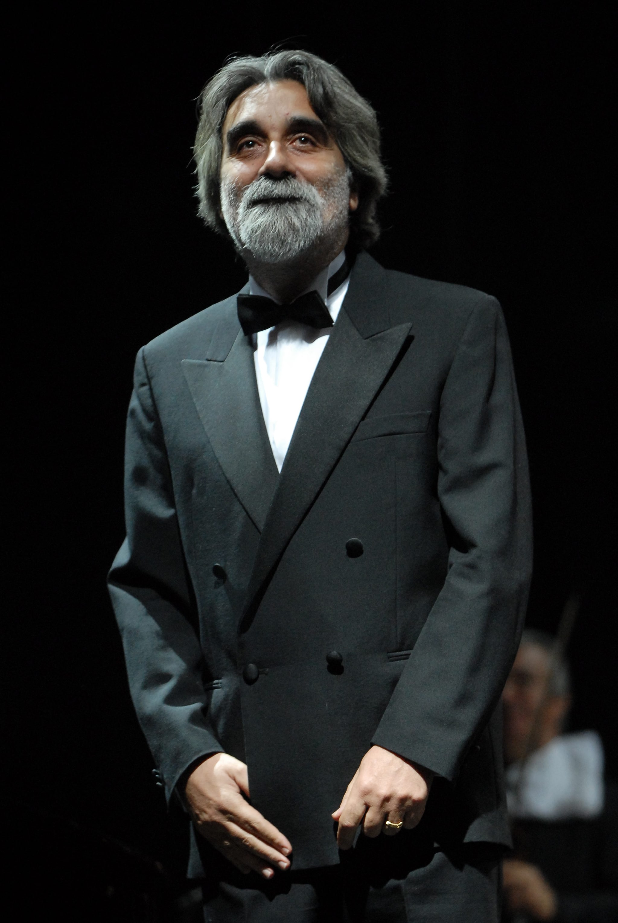 Il Maestro Peppe Vessicchio al Teatro Arcimboldi nel 2007