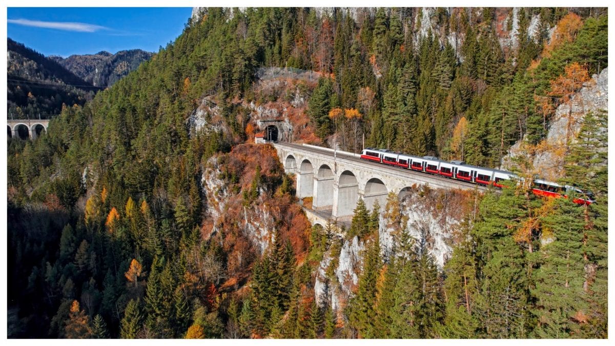 Ferrovia del Semmering, Austria