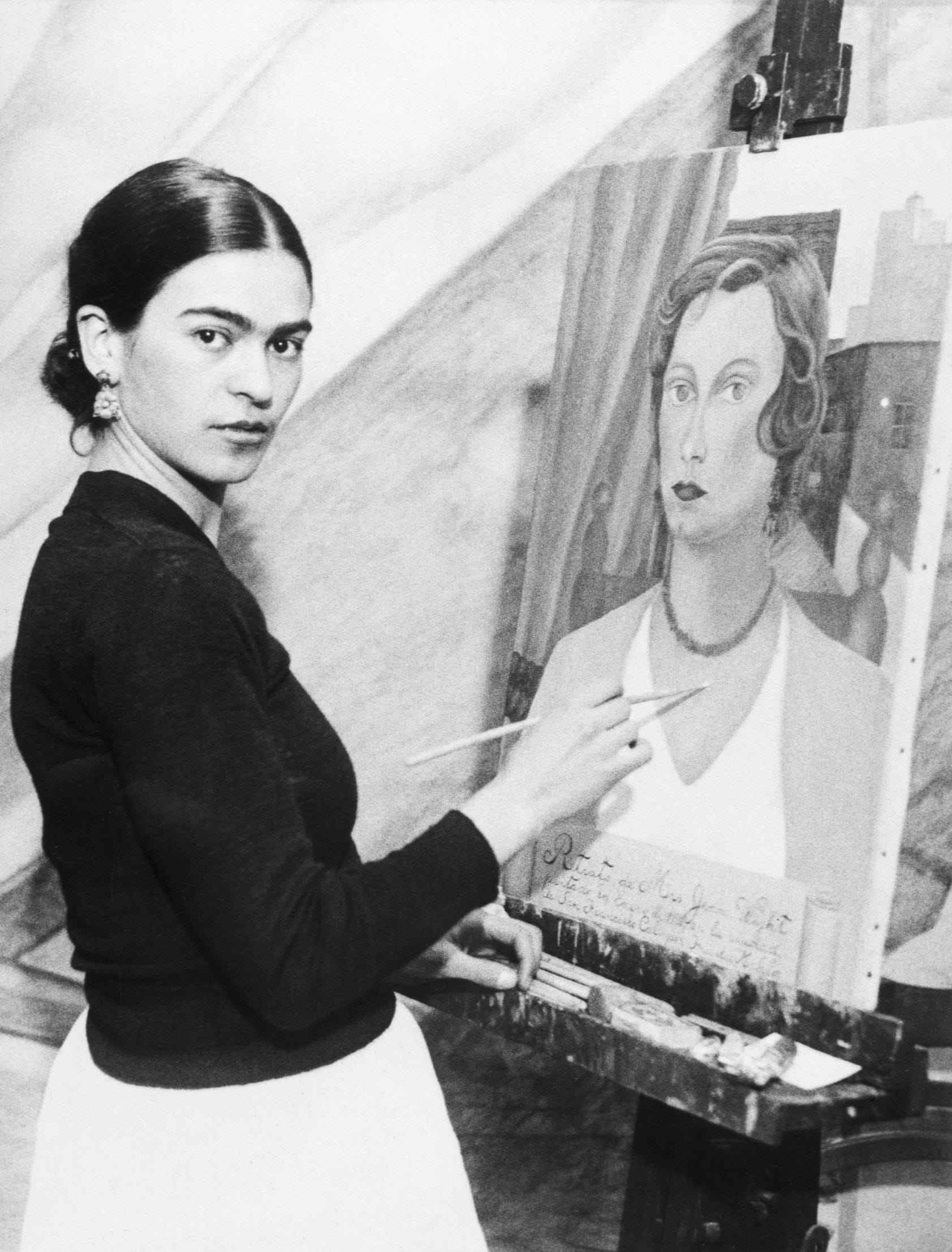 Frida Kahlo nel suo studio, 1931