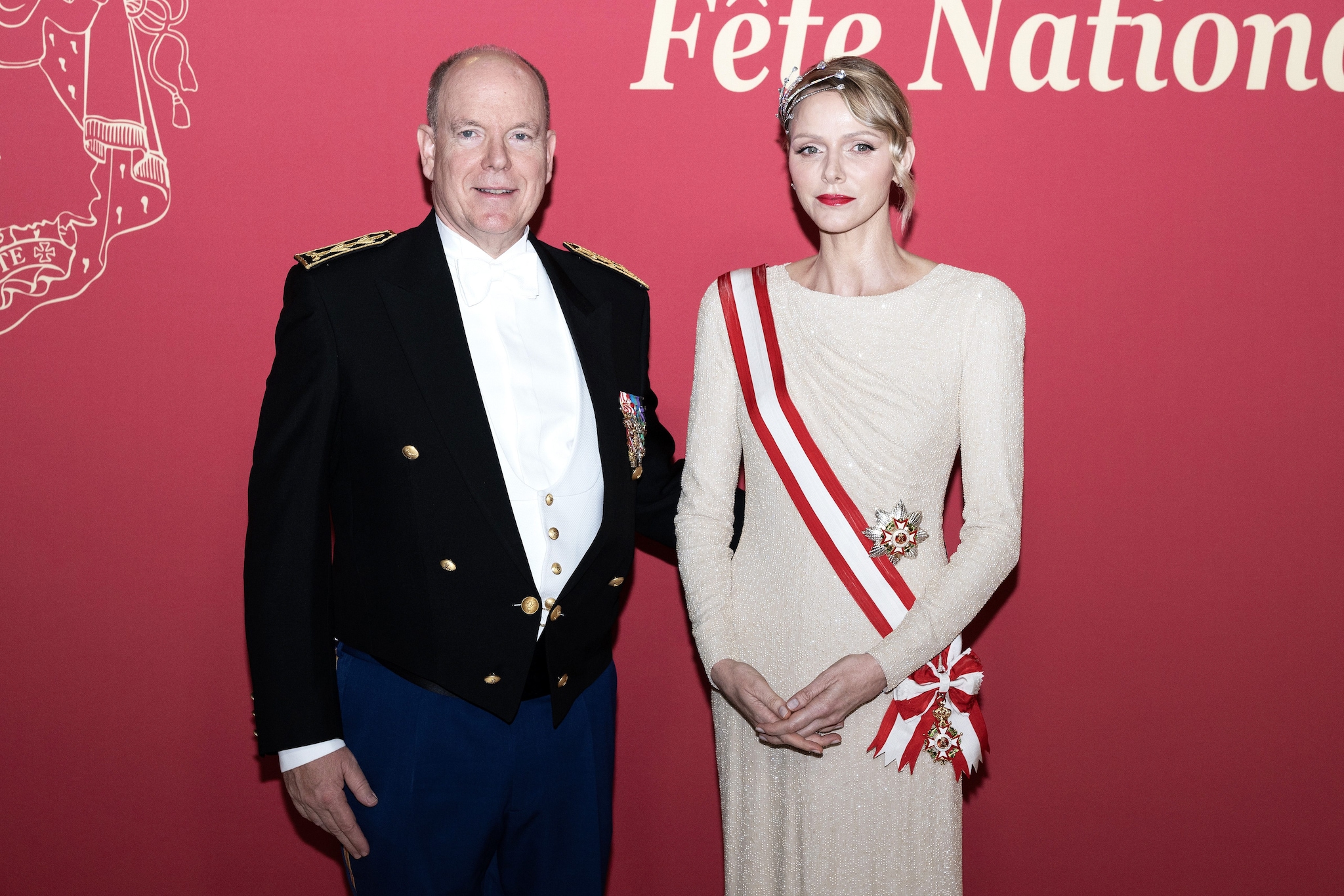 Alberto e Charlene al Monaco National Day 2026