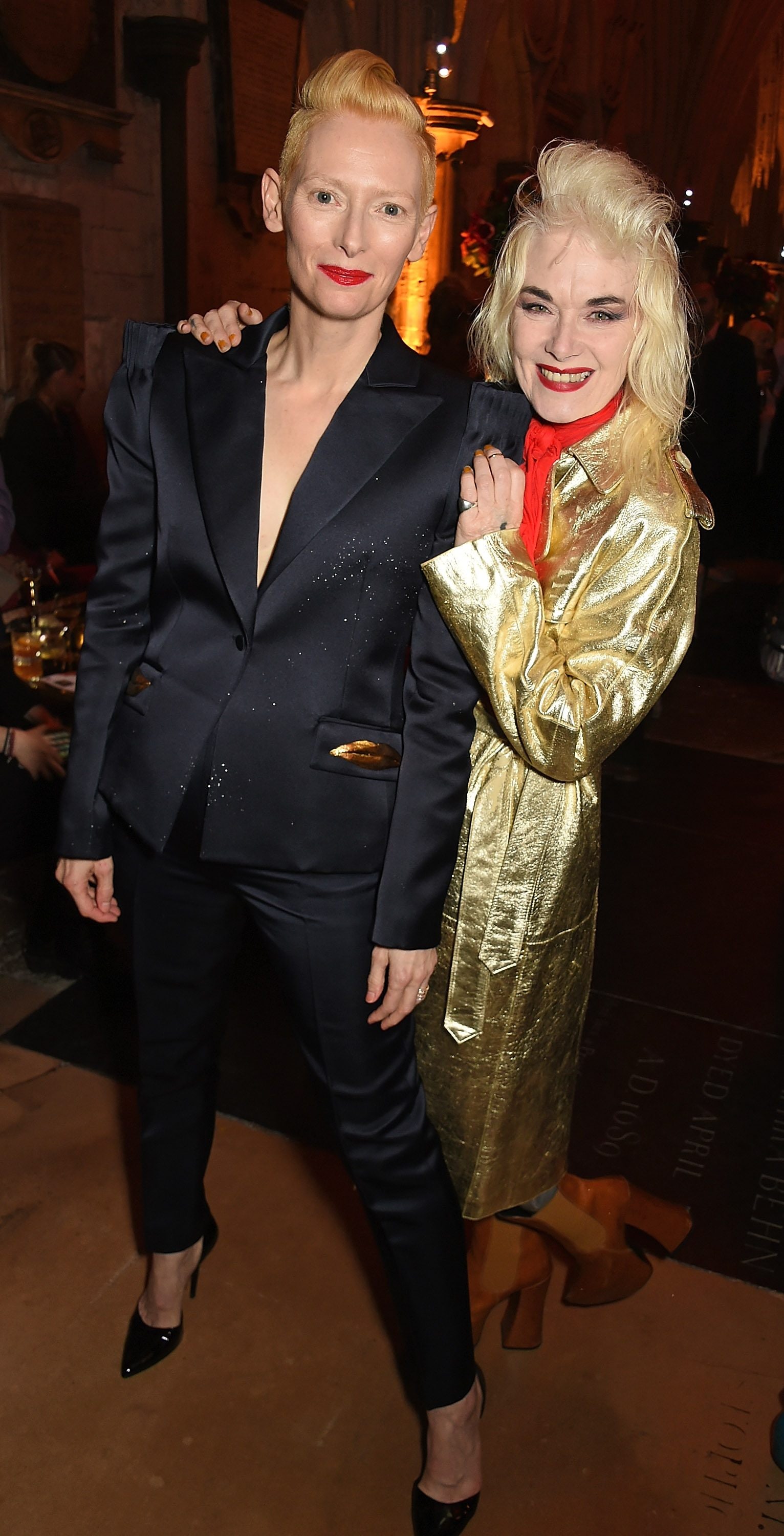 Tilda Swindon e Pam Hogg