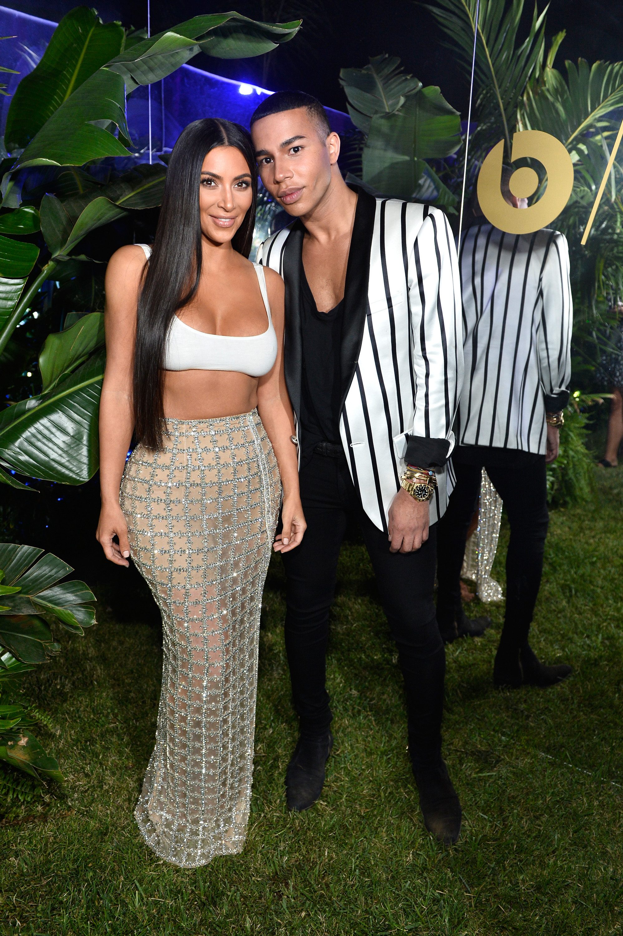 Olivier Rousteing e Kim Kardashian