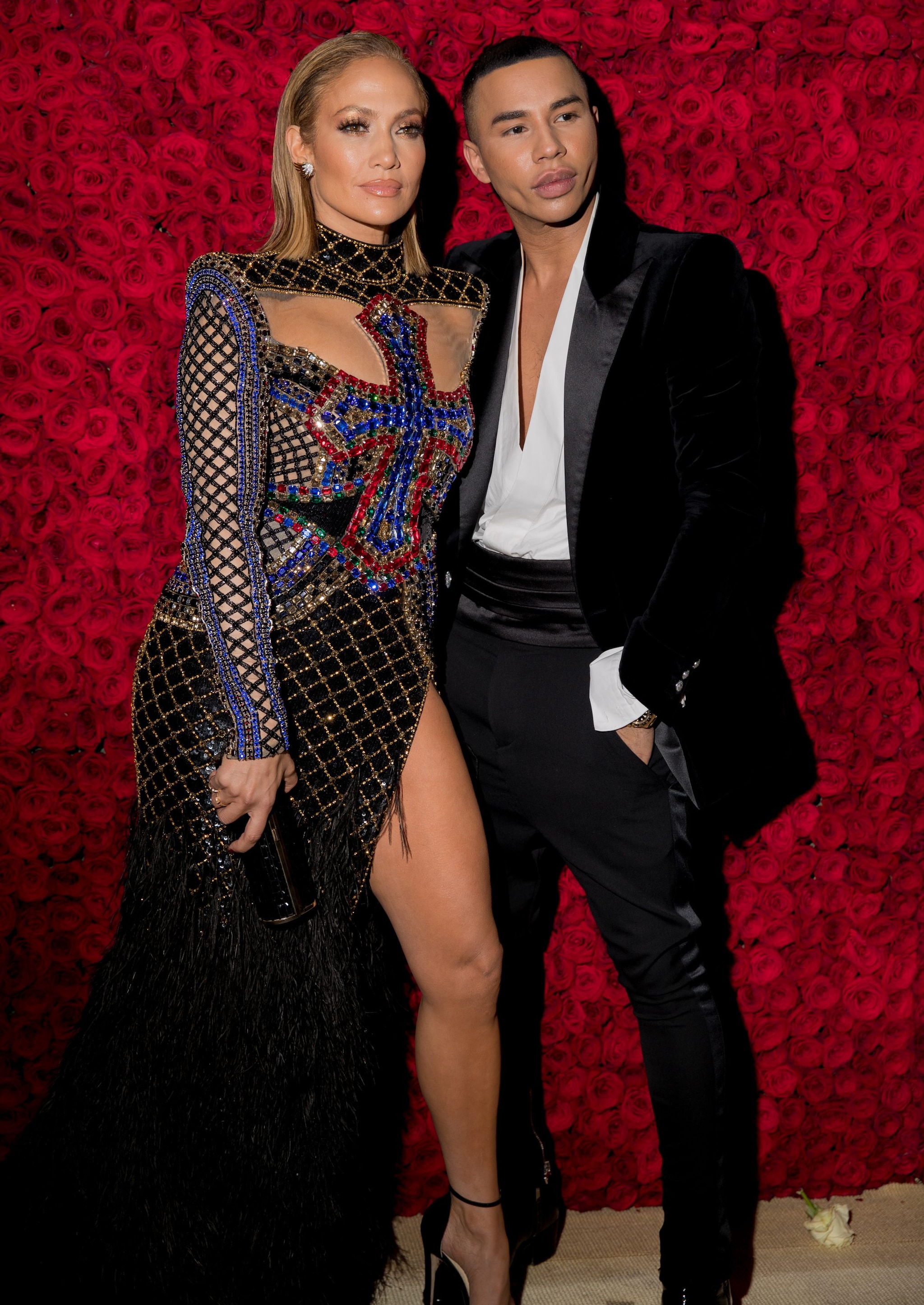 Olivier Rousteing e J.Lo