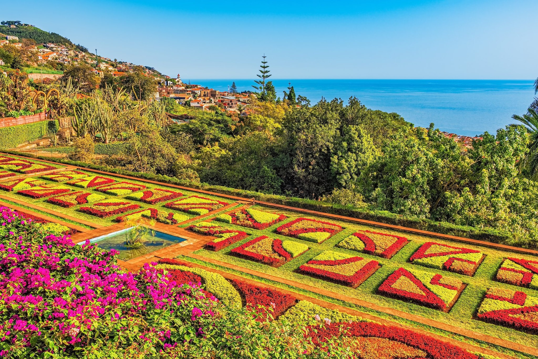 Il Giardino botanico a Funchal, Madeira
