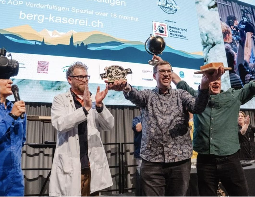 Il Gruyère AOP del caseificio di montagna di Vorderfultigen è il formaggio campione del mondo 2025