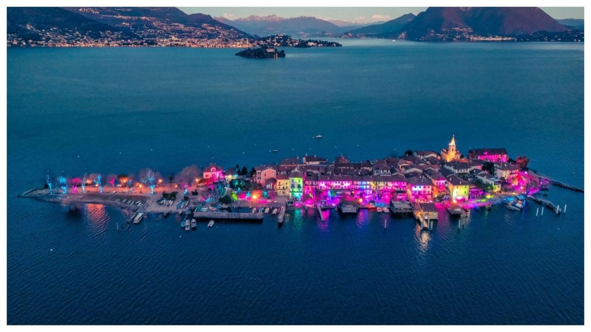 Isola di luce, Isola dei pescatori, Lago Maggiore