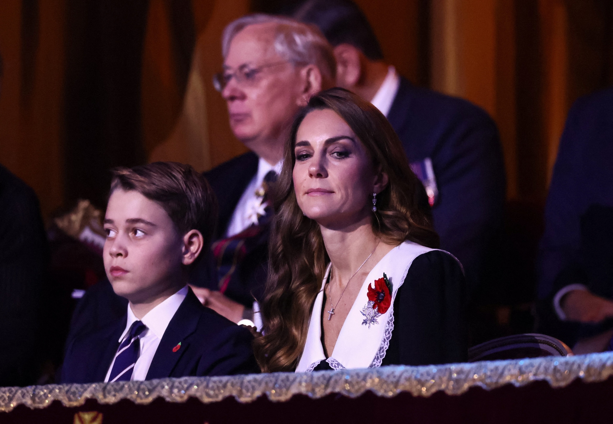 Kate Middleton con il principe George
