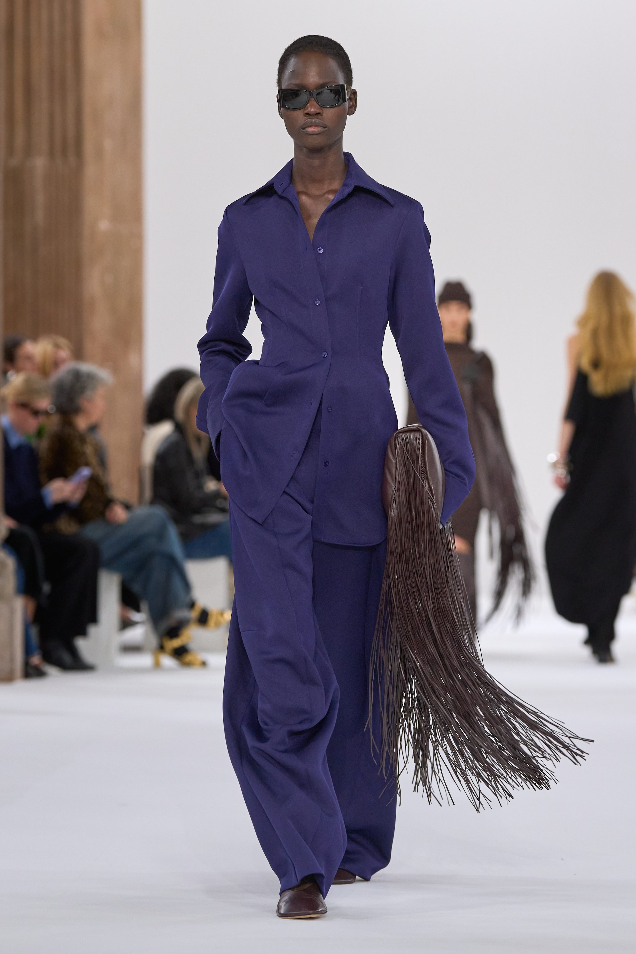 Un look della collezione Autunno/Inverno 25–26 di Sportmax