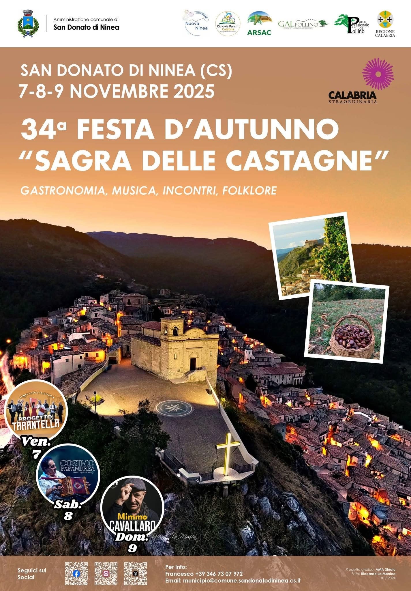 Sagra delle Castagne, San Donato di Ninea