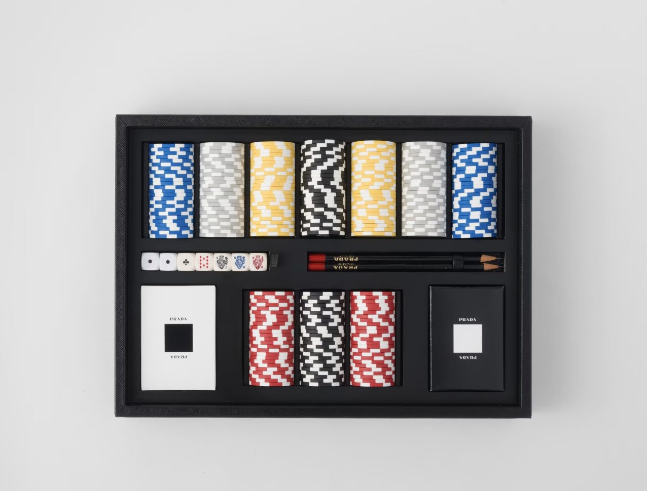 Cofanetto da poker di Prada
