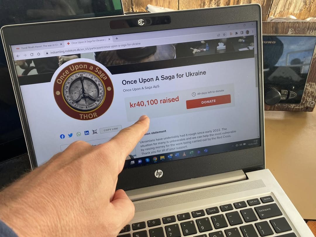 Thor Pedersen e gli aiuti umanitari