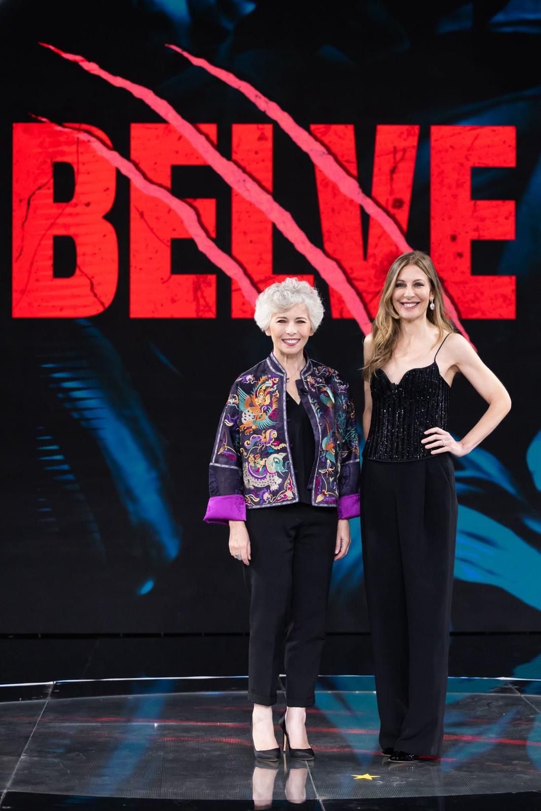 Francesca Fagnani in Giorgio Armani, scarpe Casadei, gioielli Bulgari