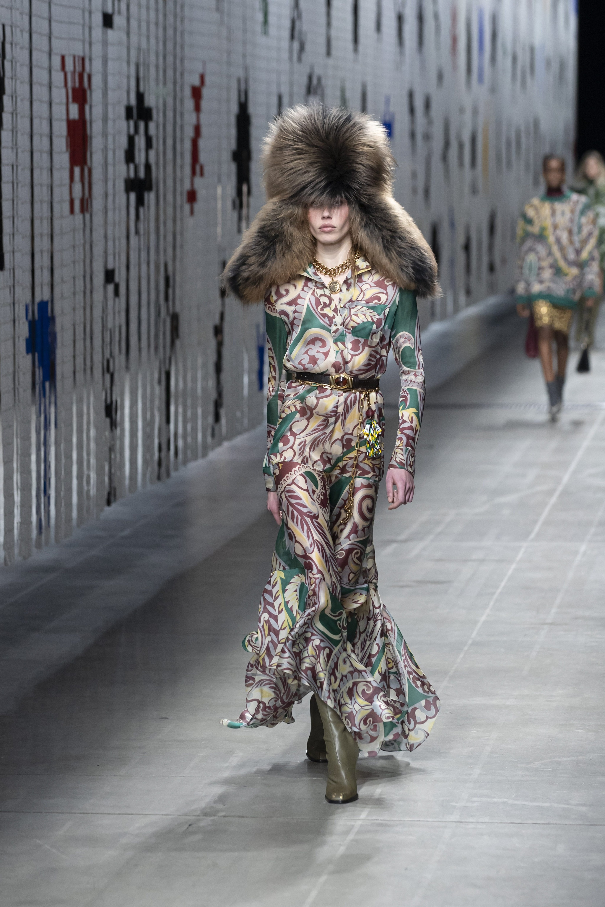 Abito chemisier fantasia di Etro