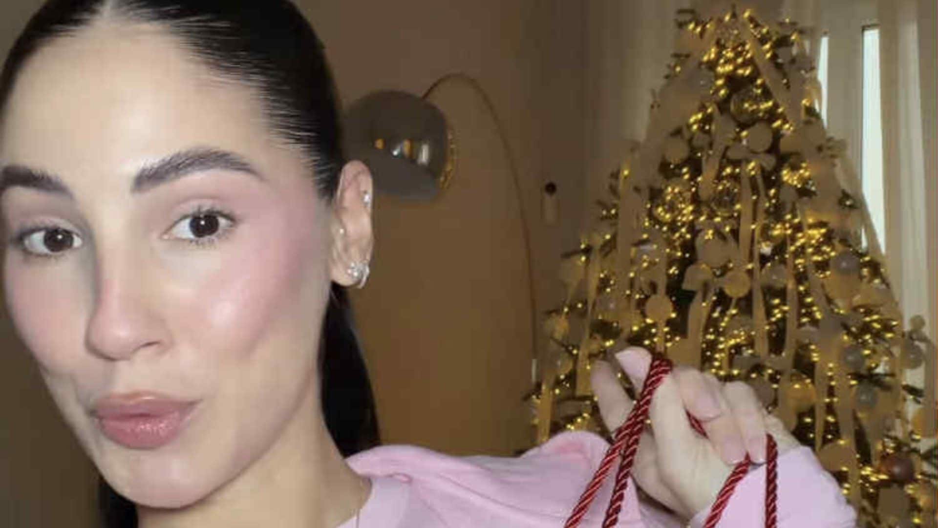 L'albero di Natale total white di Giulia De Lellis: è già pronta per le sue prime feste con Priscilla