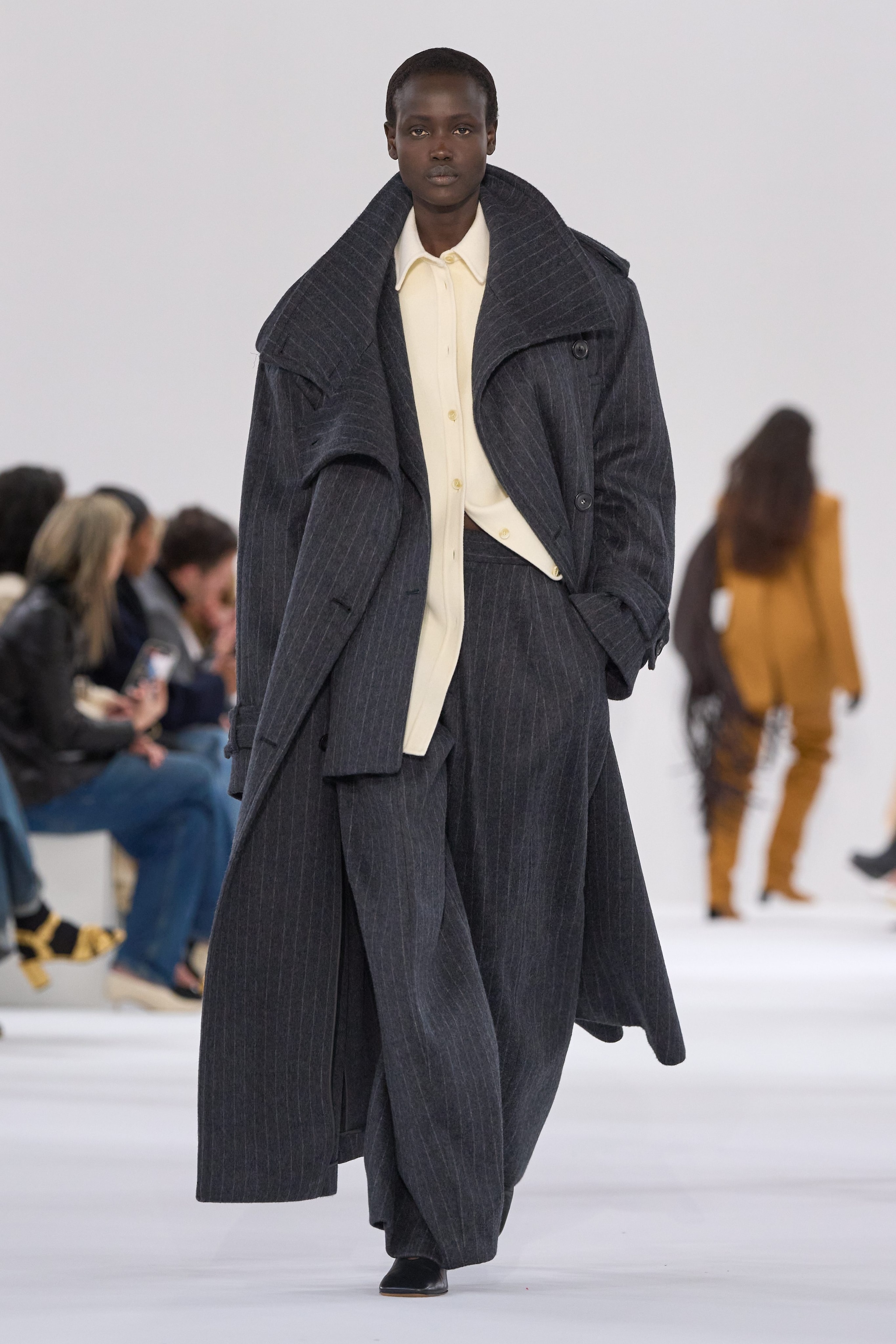 Cappotto gessato Sportmax