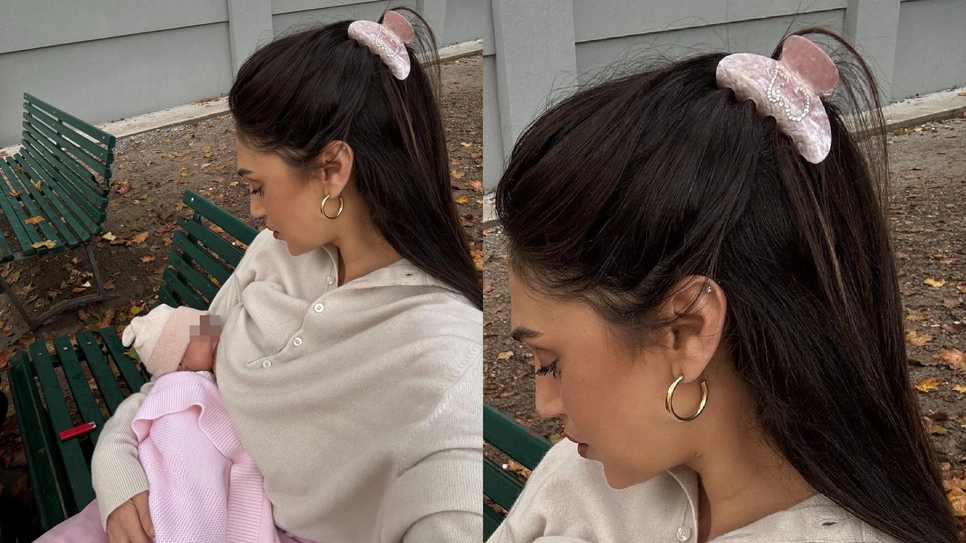 La vita da mamma di Cecilia Rodriguez: il mollettone per capelli nasconde una dedica a Clara Isabel