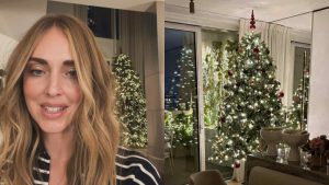 Chiara Ferragni ha già fatto l'albero di Natale: anticipa le feste con le decorazioni rosso e oro