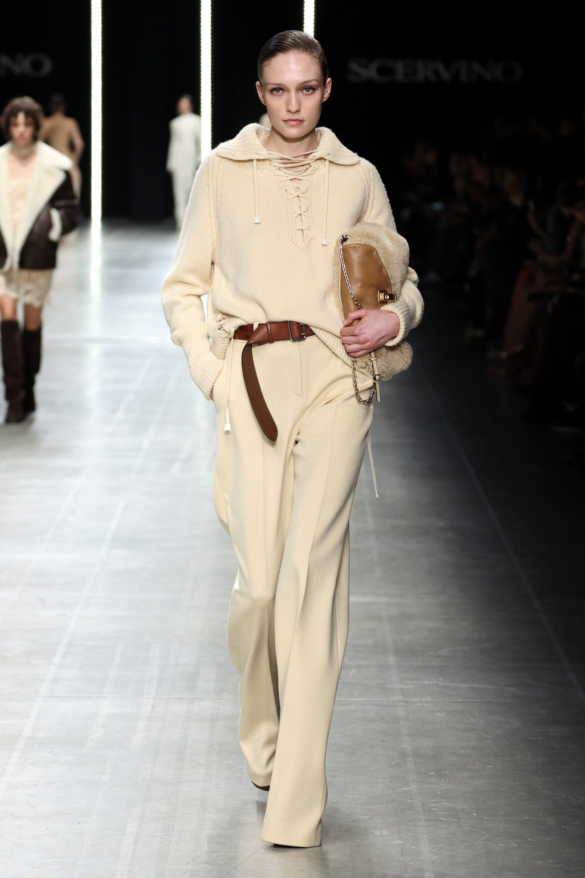 Pullover con colletto Ermanno Scervino