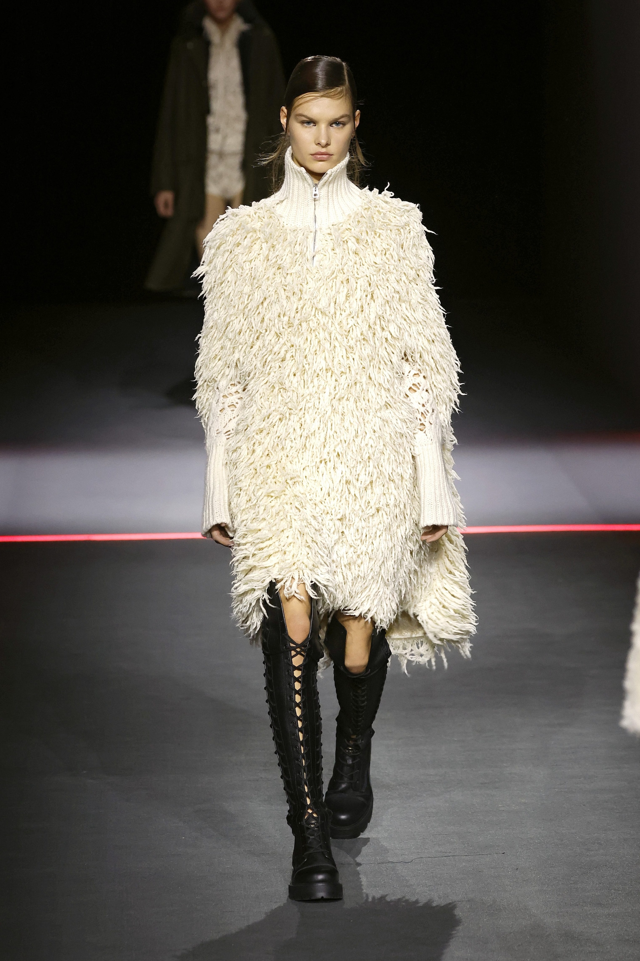 Maxi pull in lana furry Dior